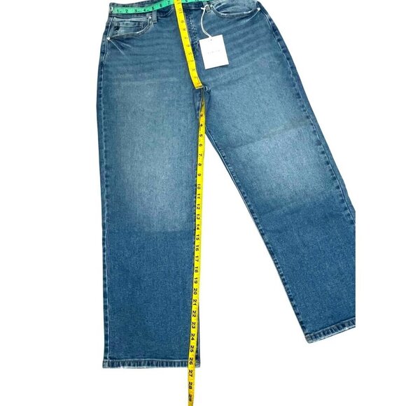 KanCan High Rise Straight Leg Comfort Stretch Jeans Size 29 (11) Ankle Length - Picture 7 of 12